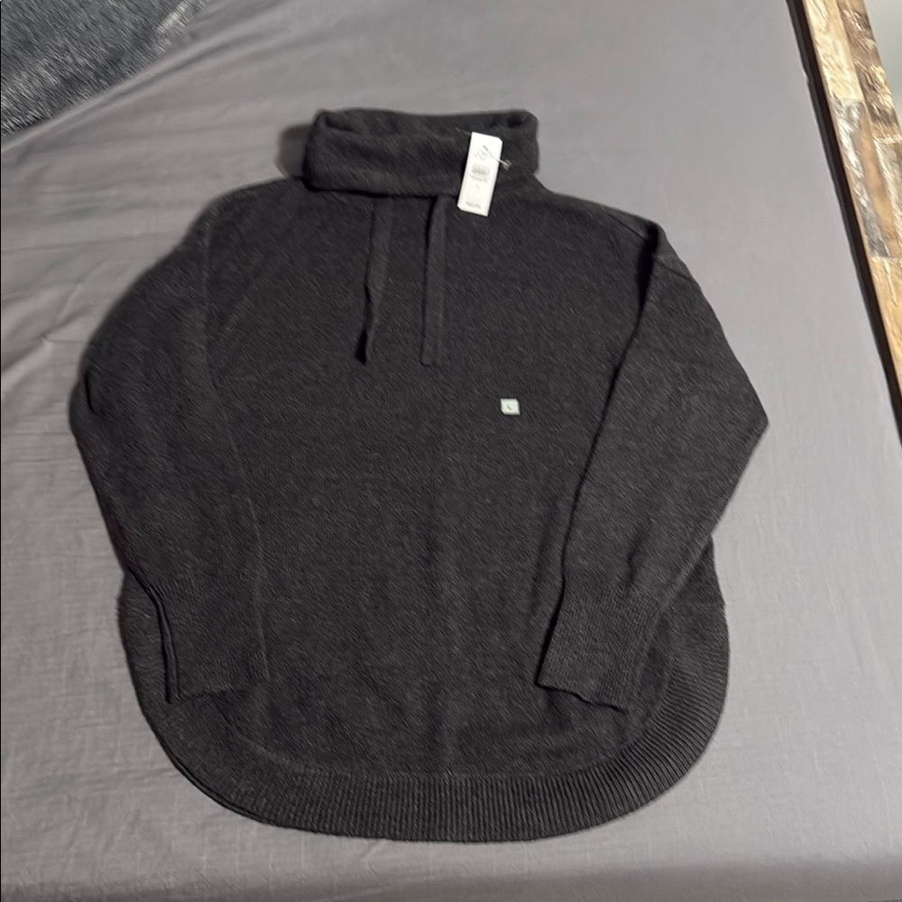 LOFT Black Turtleneck Sweater